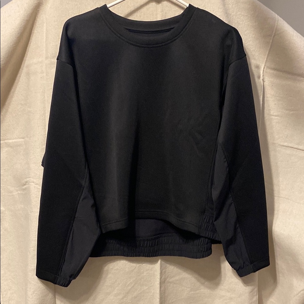 THE FLEXX Black Relaxed Hoodie Sweatshirt
